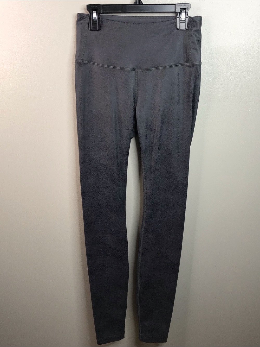 CRZ YOGA Charcoal Gray High-Waist Leggings Sz Small